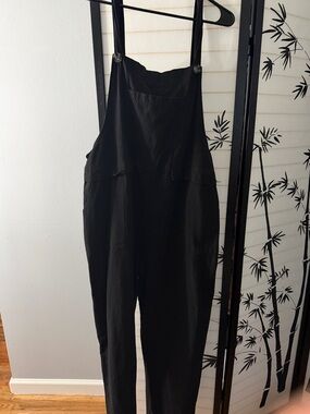 Black Cute Overalls